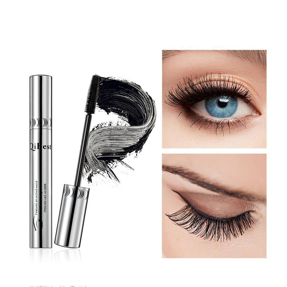 Beauty CYGloba ™- QIBEST Mascara noir cils Mascara 4D