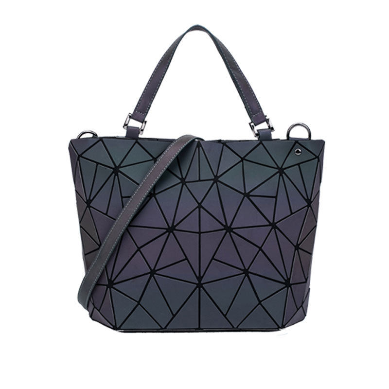 CY GLOBAL™- Sac  à main  holographique lumineux géométrique