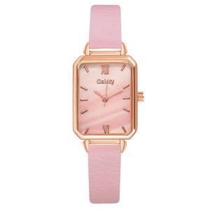 Beauty CYGlobal ™- Duo Montre à Quartz & Bracelet Gaiety  DIAMANT DORE